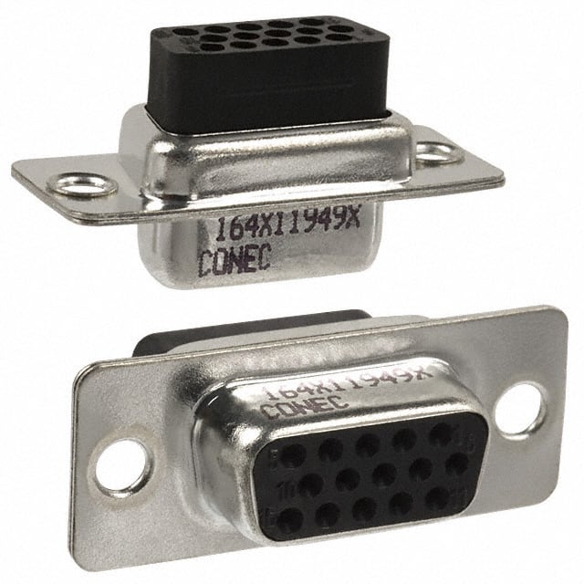 164X11949X Conec  D-Sub D-förmige Steckverbindergehäuse